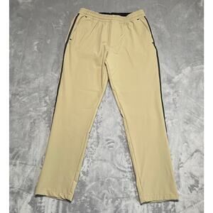 Outerknown Apex Series Pants Men Medium Tan Performance Stretch Beach Activewear